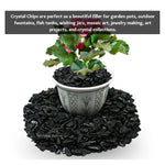 Black Agate Chips (500 gram)