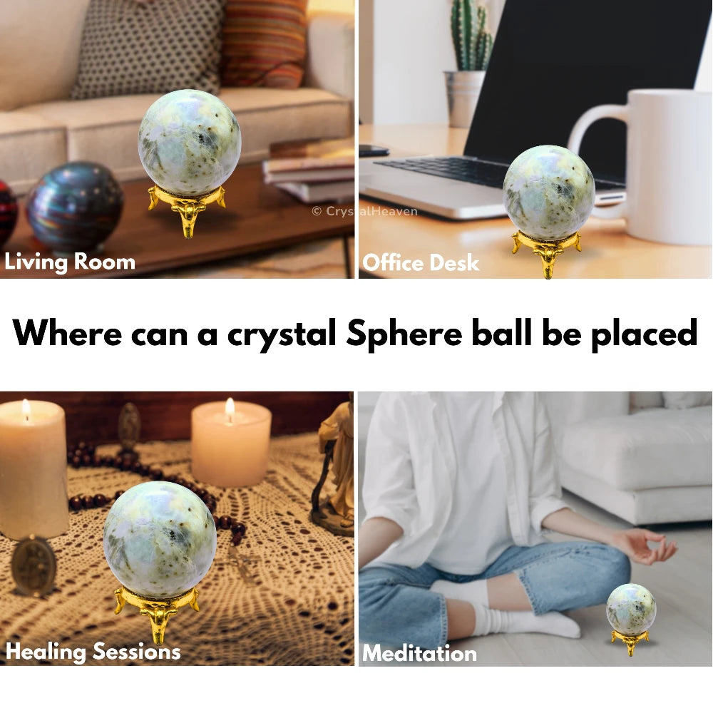 Hackmanite Sphere (2 Inch)