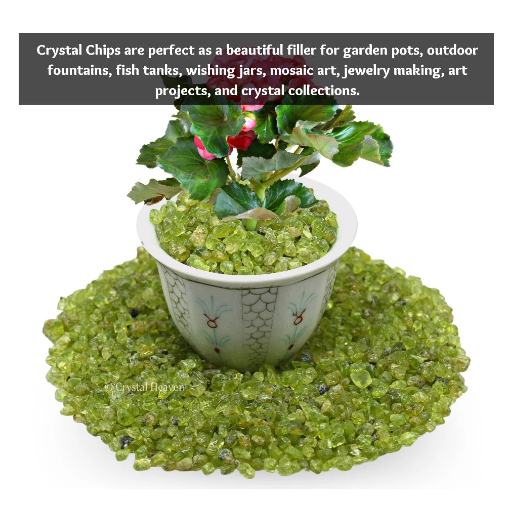 Peridot Chips (500 gram)