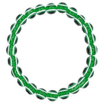 Dark Green Evil Eye Bracelet