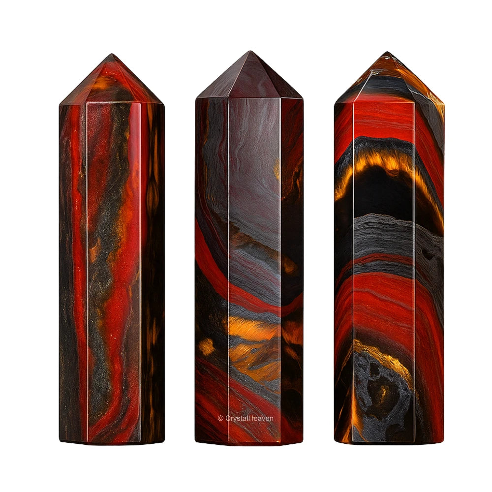 Iron Tiger Eye Pencil Points (Set of 3)