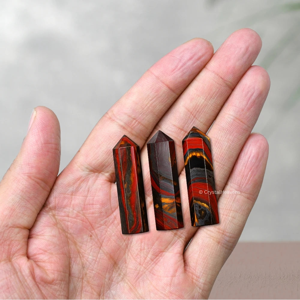 Iron Tiger Eye Pencil Points (Set of 10)