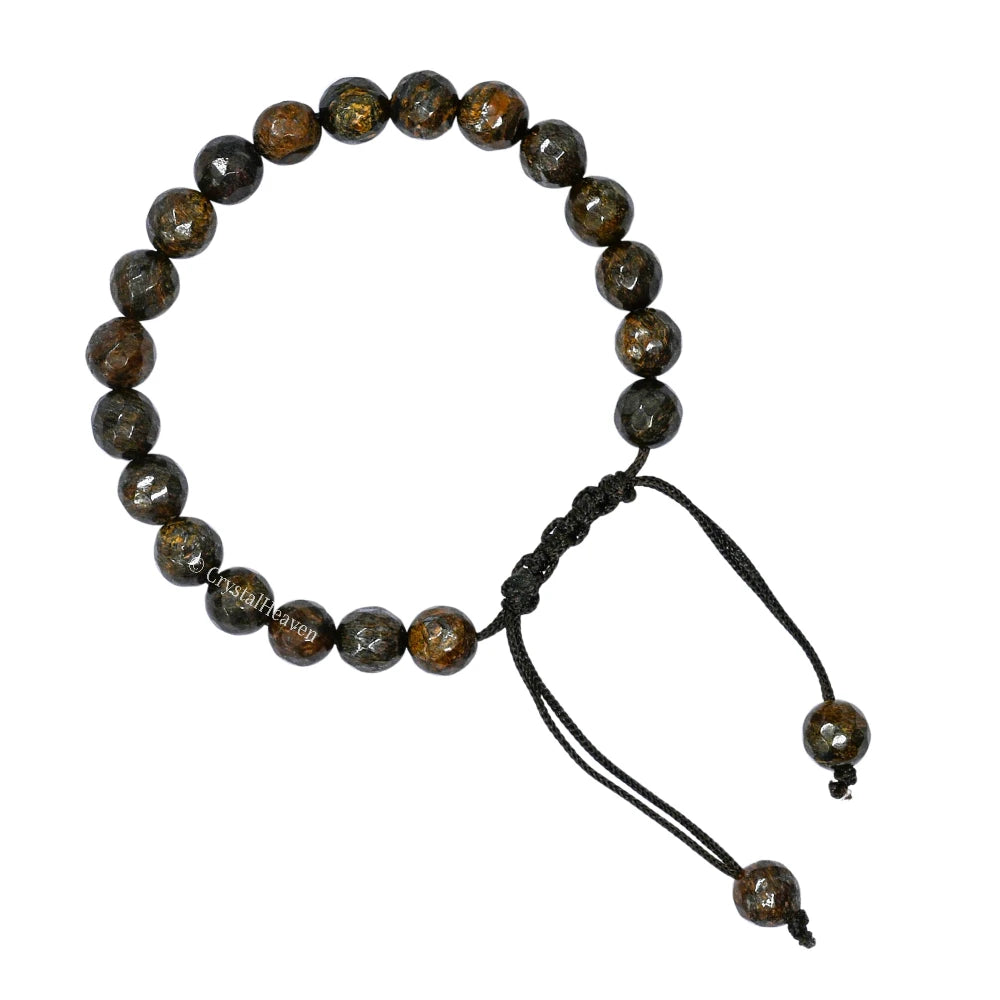 Bronzite Bracelet (Faceted-Adjustable)
