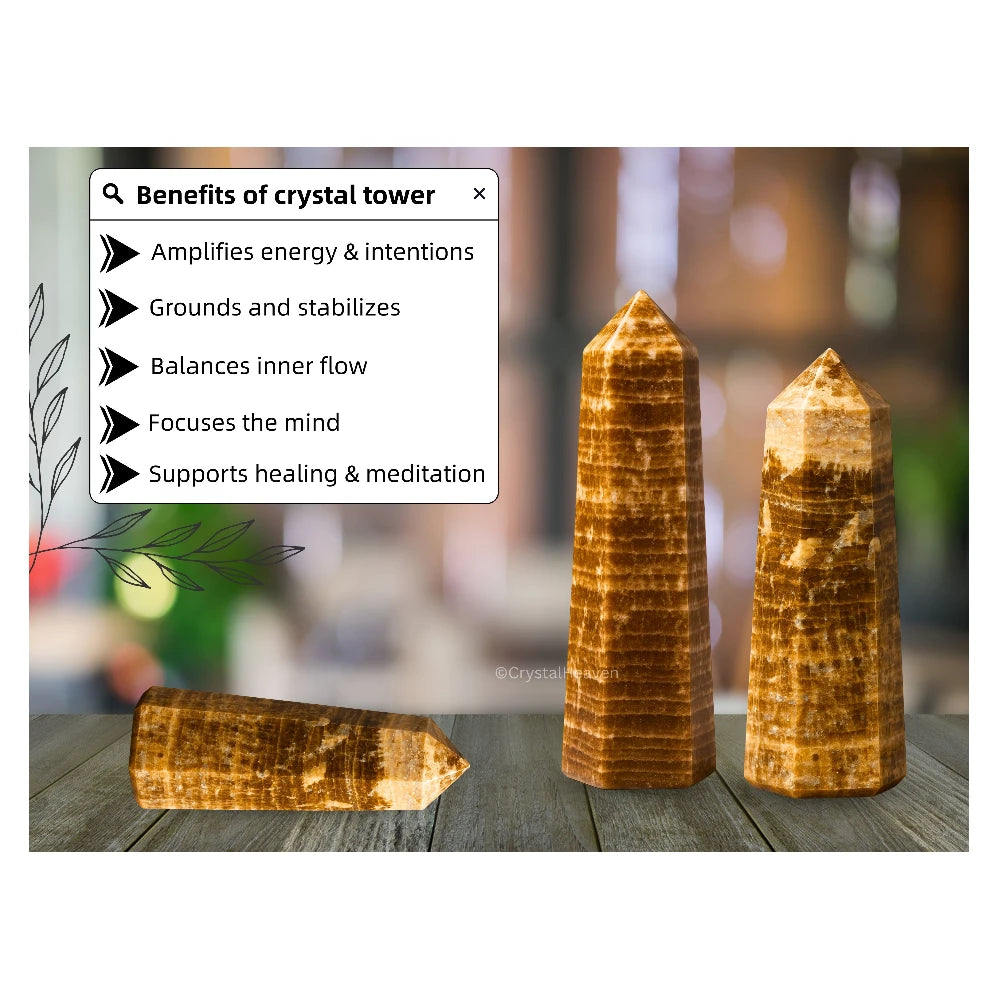 Aragonite Tower (3" to 4" inch)