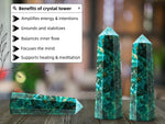 Chrome Diopside Tower (2" to 3" inch)  