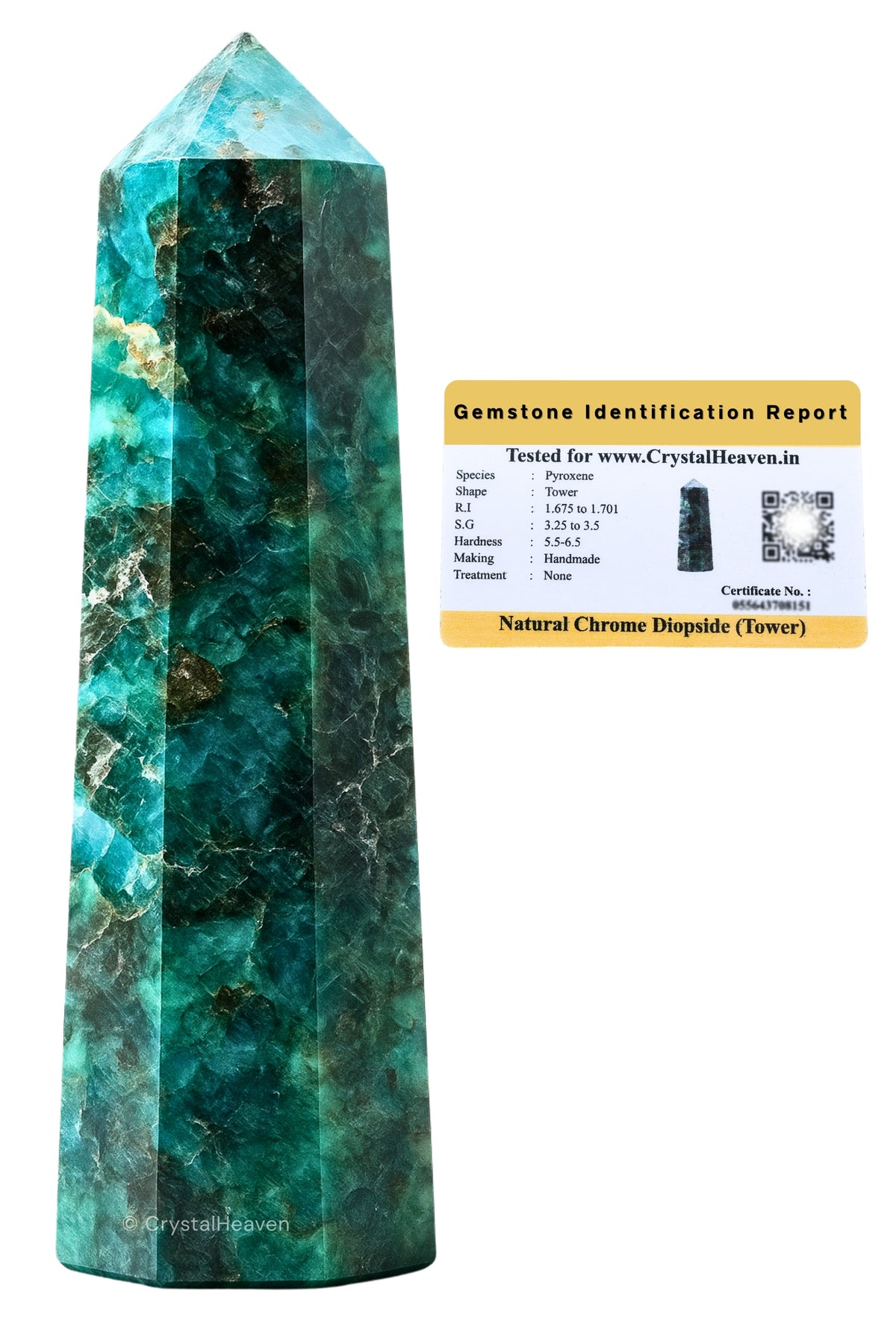 Chrome Diopside Tower (2" to 3" inch)  