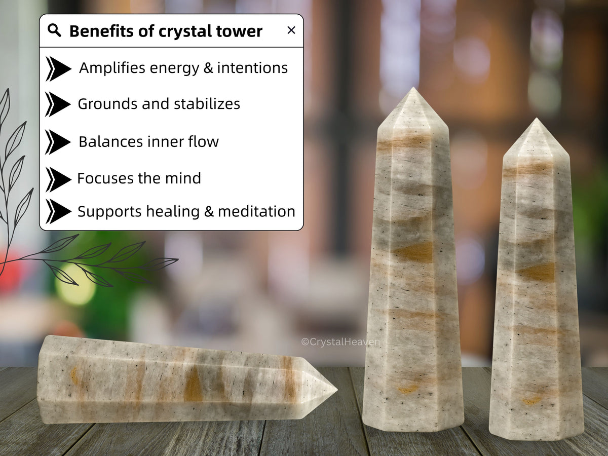 Chrysoberyl Cats Eye Tower (2" to 3" inch) 