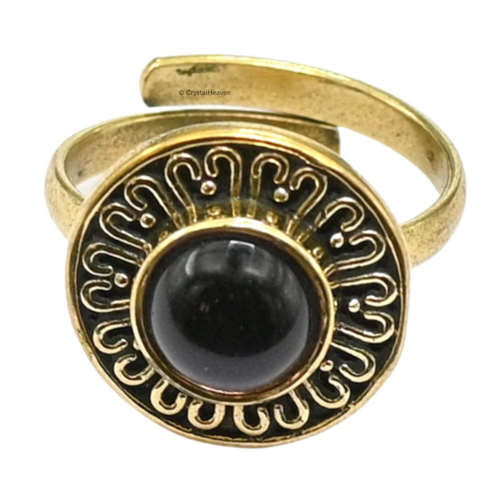 Amethyst Ring (Gold/Round)