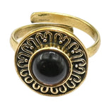 Amethyst Ring (Gold/Round)