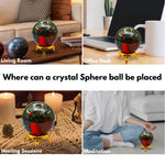 African Bloodstone Sphere (1.5 Inch)