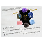 Anxiety Raw Crystals Set