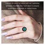 Turquoise Ring (Silver/Round)