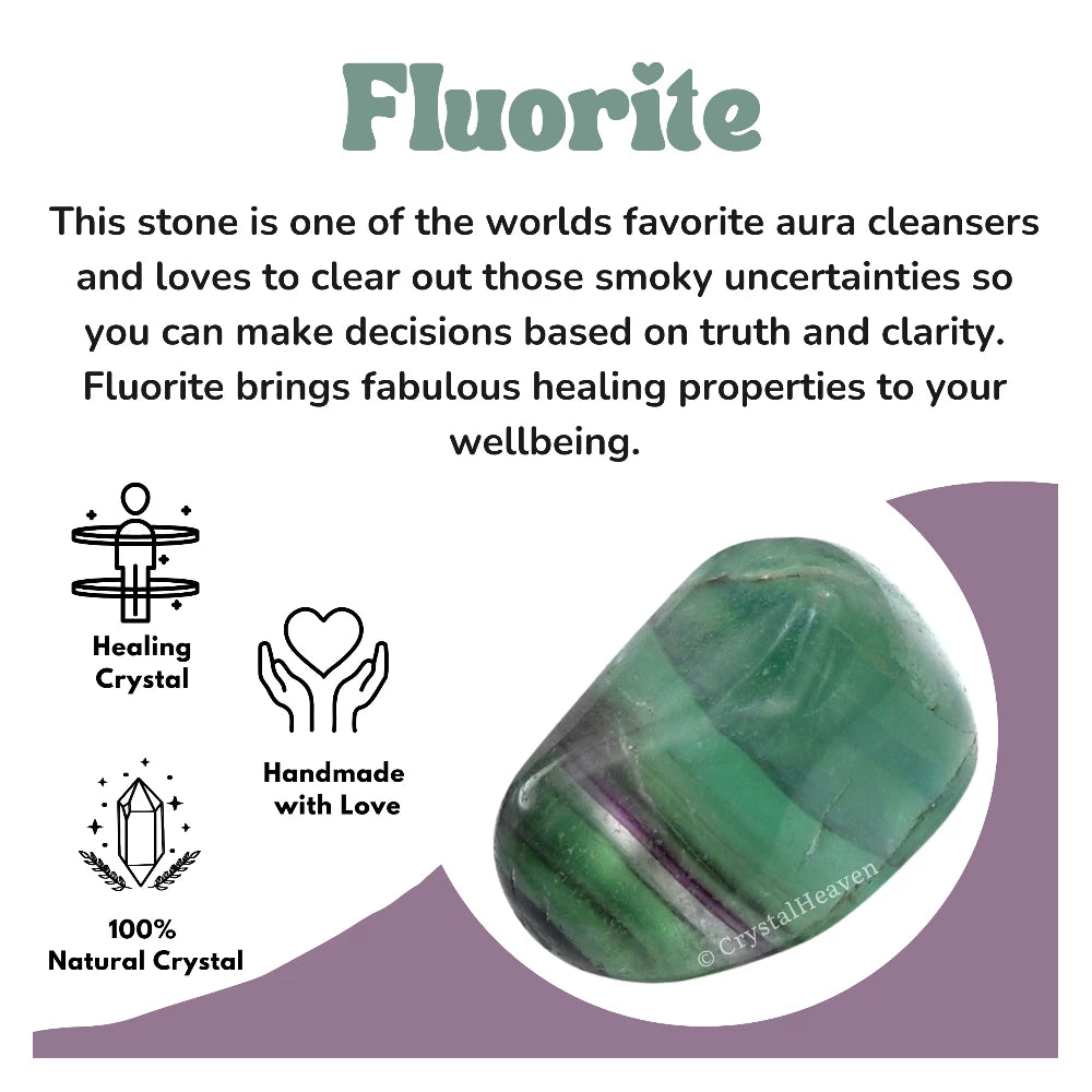 Tumbled Fluorite Stones (30 Gram)