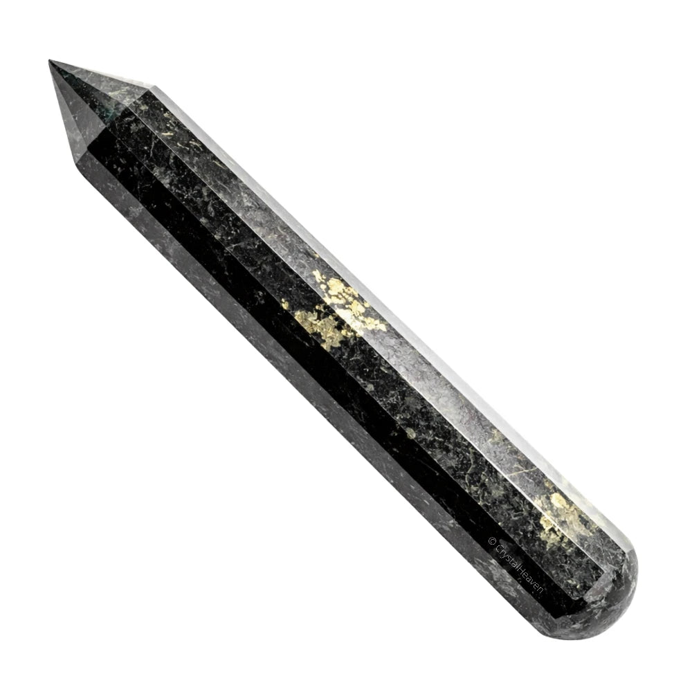 Nuummite Wand (Faceted)