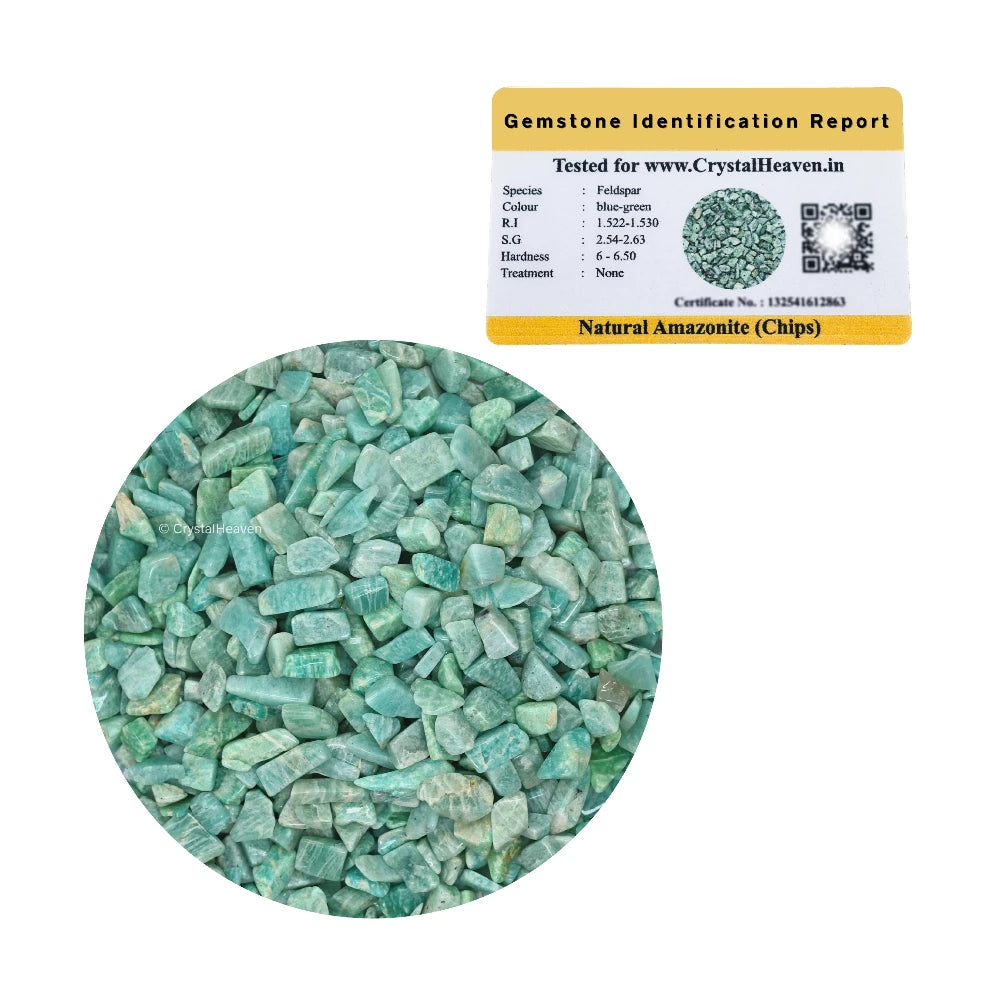 Amazonite Chips (500 gram)