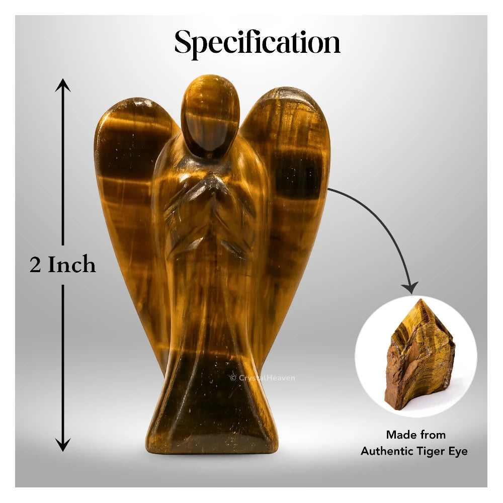 Tiger Eye Angel (2 Inch)