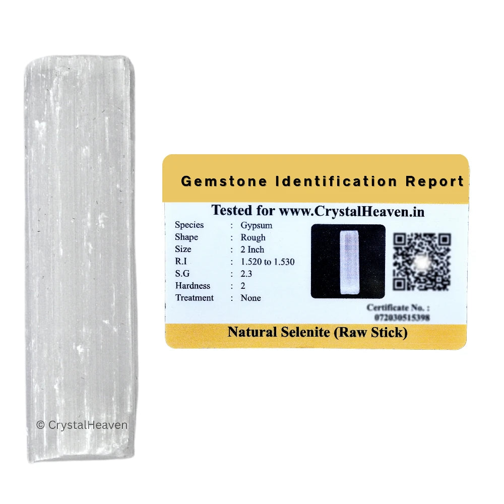 Selenite Wand Charging Plate Stick - 2" Inch (Pack of 5)