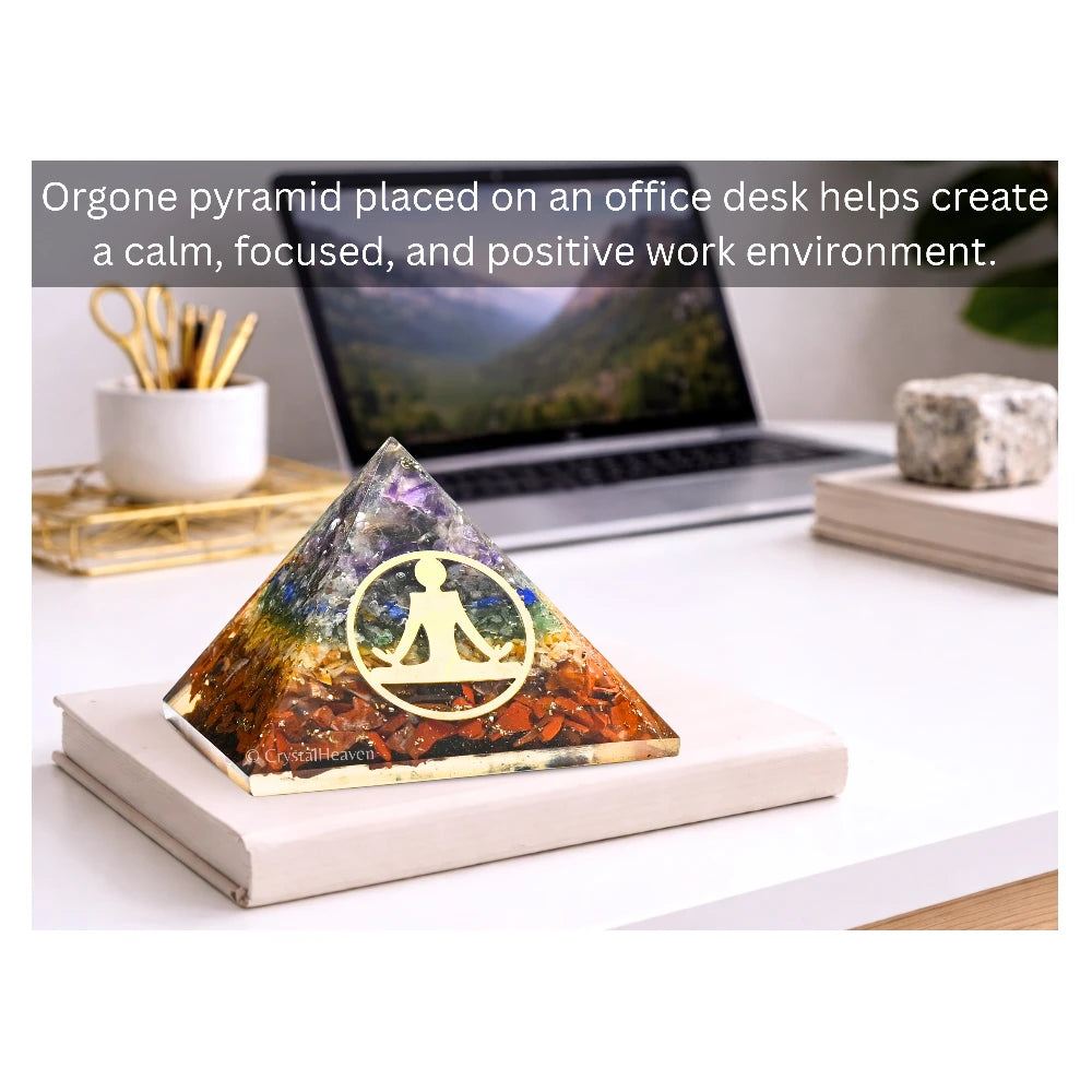 7 Chakra Orgone Pyramid (Buddha Yoga)