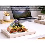 7 Chakra Orgone Pyramid (Horus Eye)