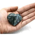 Moss Agate Heart
