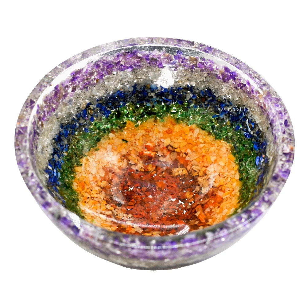 7 Chakra Orgone Bowl (3 Inch)
