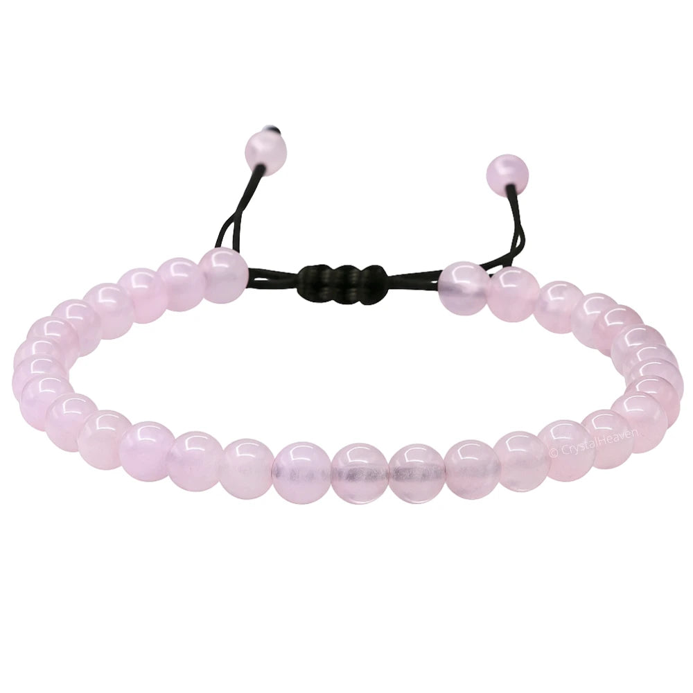 Rose Quartz Anklet (Without Knot)