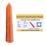 Red Aventurine Wand (Faceted)