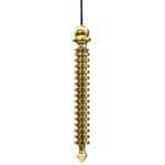 Metal Brass Pendulum -  Gold 16 ISIS Ring Plate (MP91)