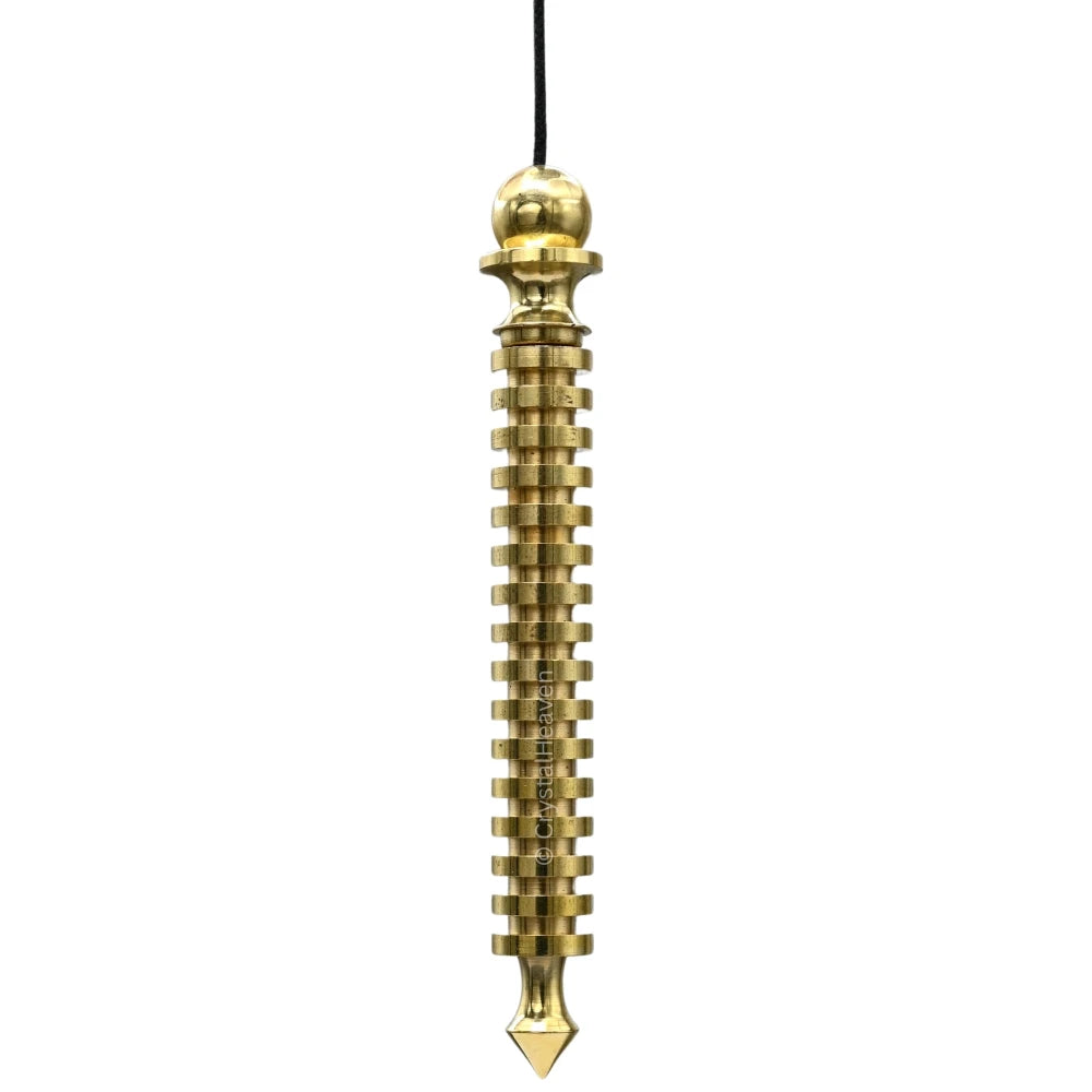 Metal Brass Pendulum -  Gold 16 ISIS Ring Plate (MP91)