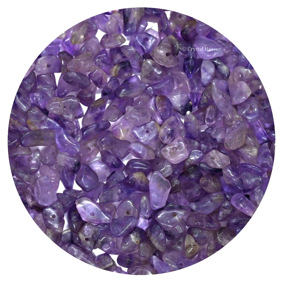Amethyst Chips - Pre Drilled
