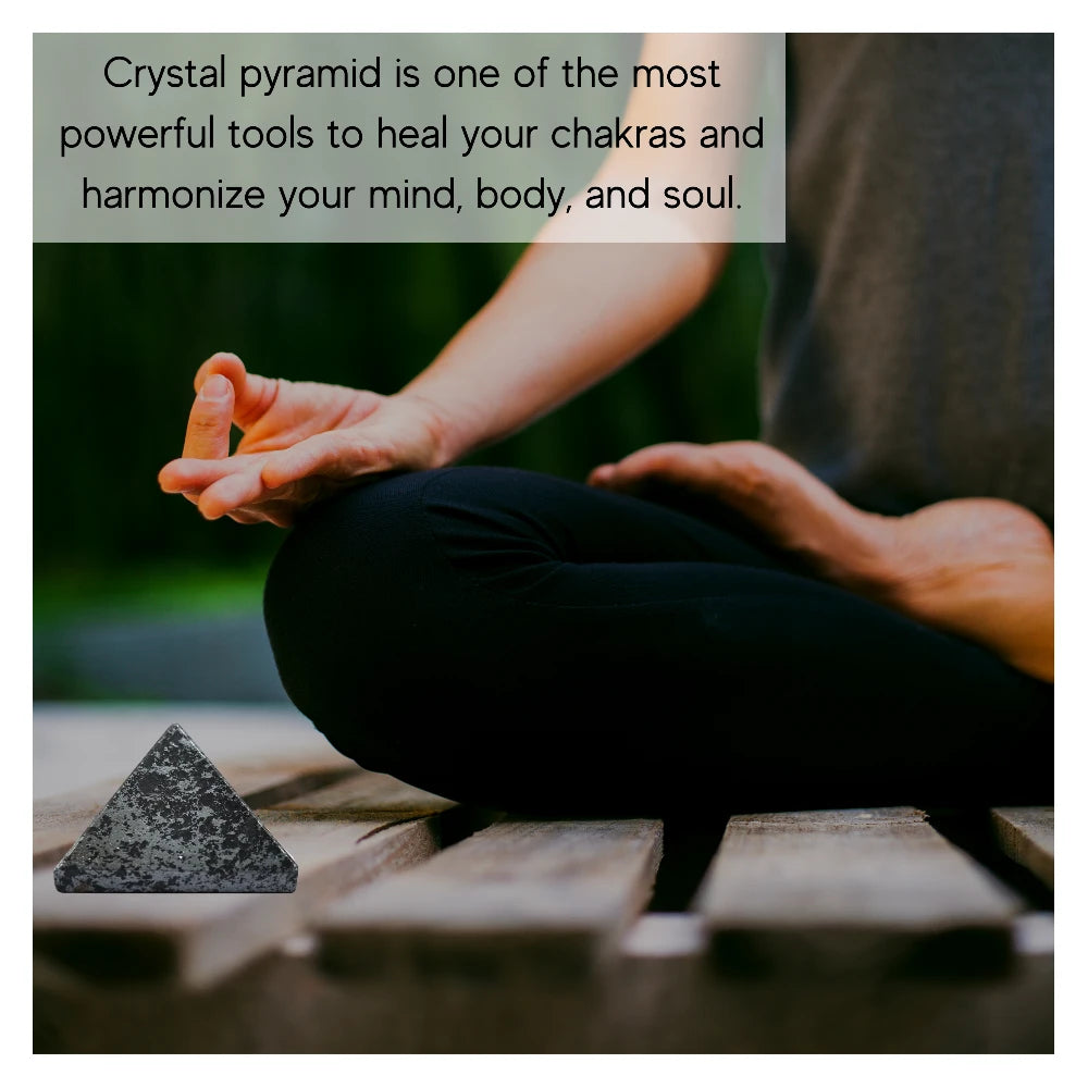 Hematite Pyramid (1 Inch)
