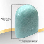 Amazonite Standing Palm Stone (Large)