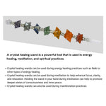 7 Chakra Crystal Merkaba Healing Stick