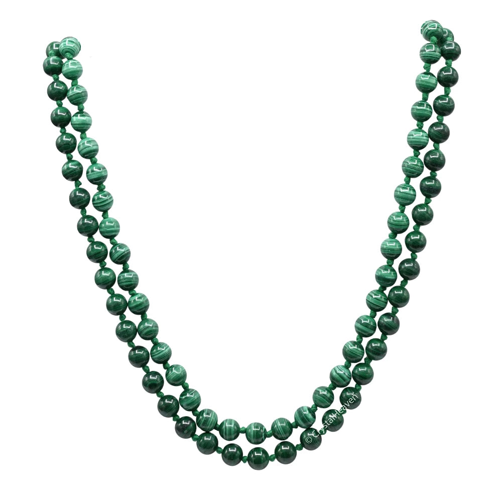 Malachite Japa Mala (Hand Knotted)
