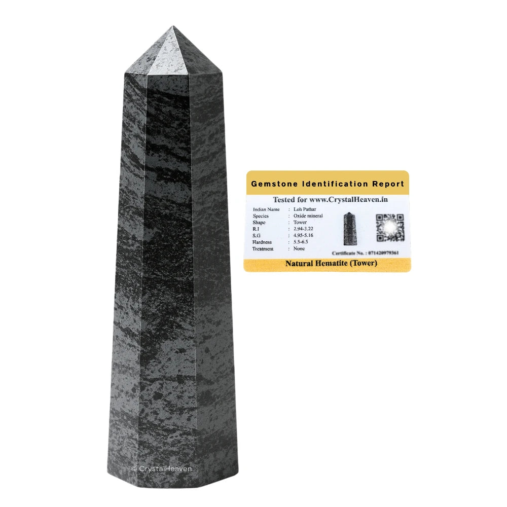 Hematite Tower (3" to 4" inch)