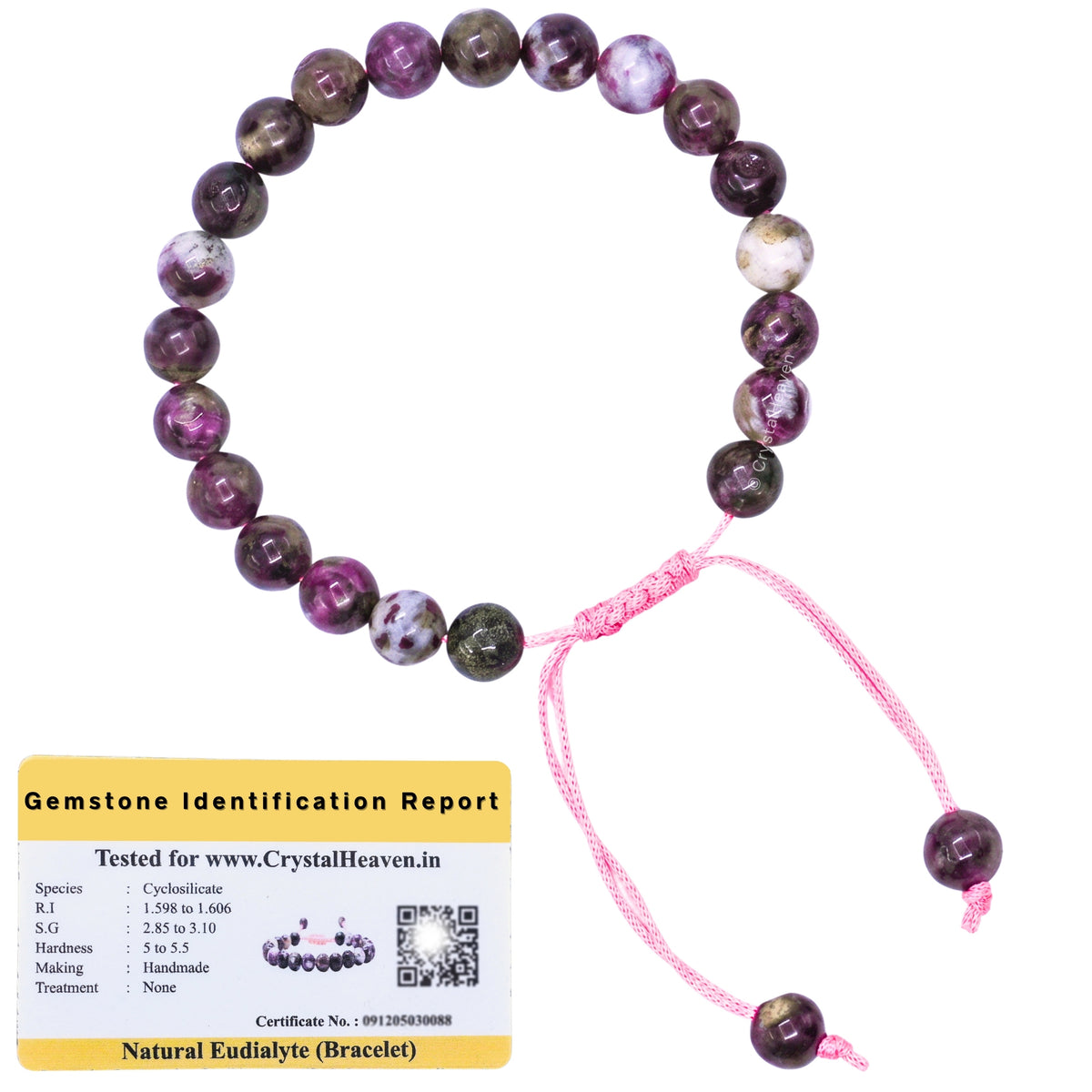 Eudialyte Bracelet (Adjustable)