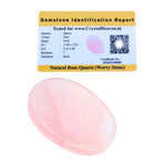 Rose Quartz Worry Stone