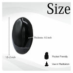 Black Obsidian Palm Stone