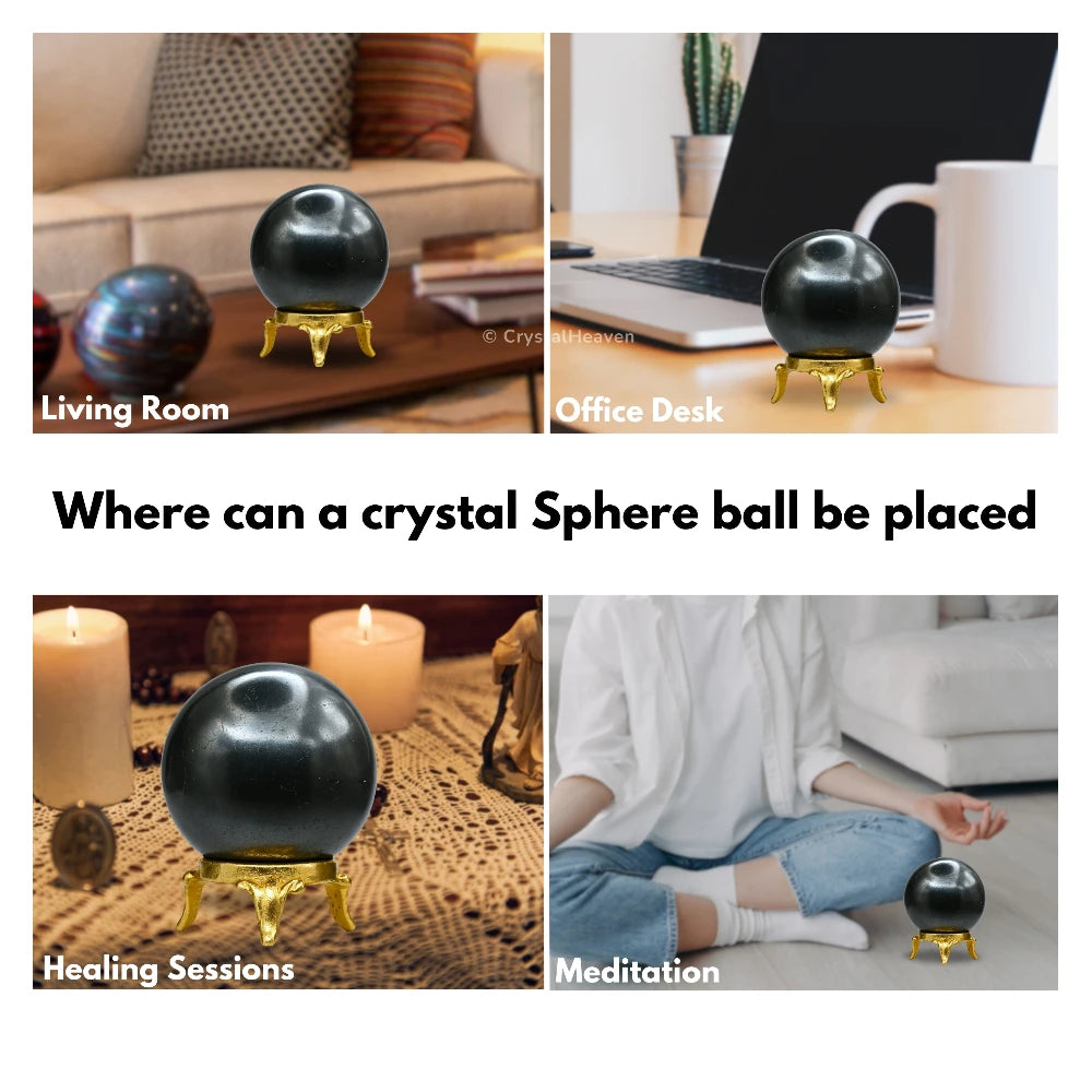 Hematite Sphere (1.5 Inch)