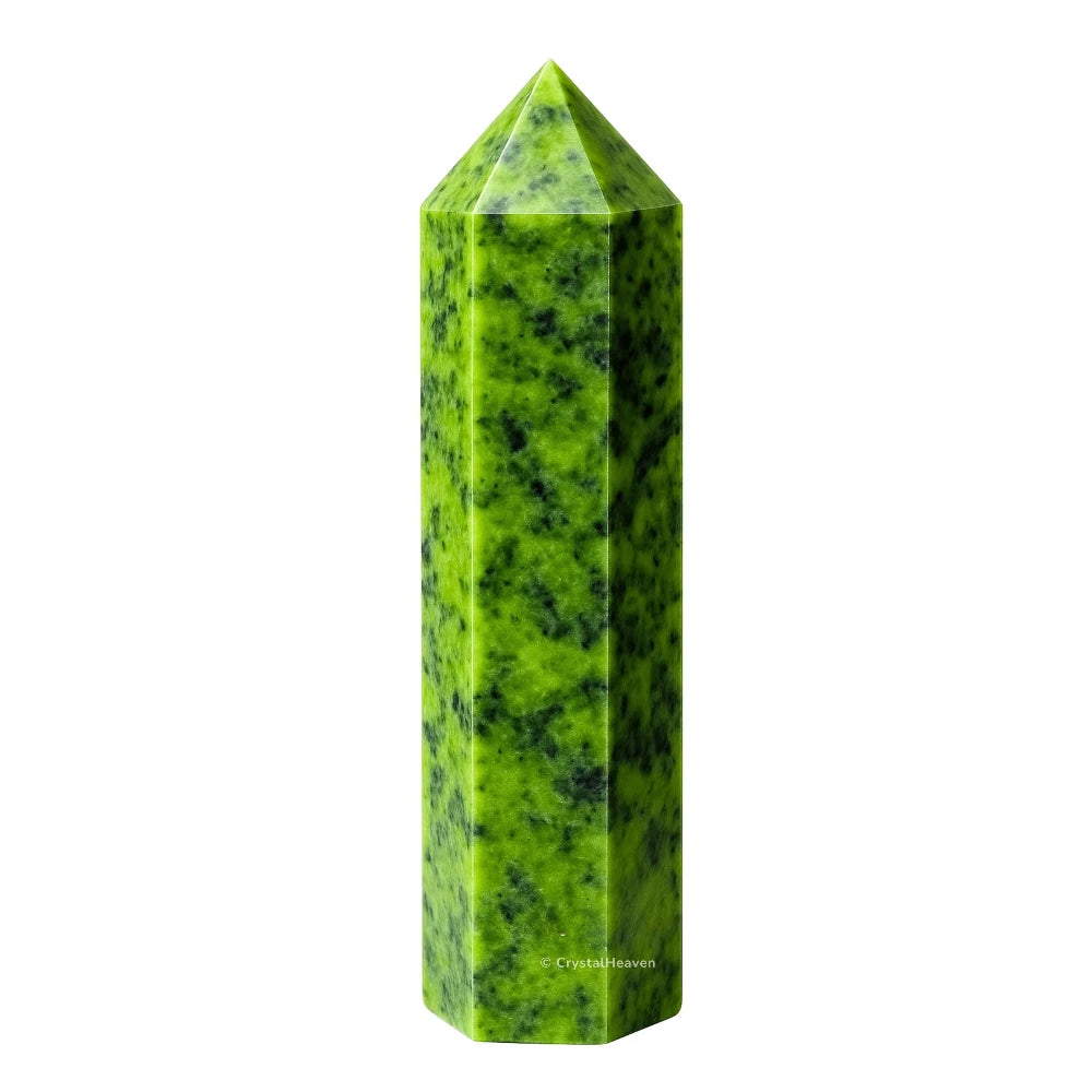 Large Green Jade Tower