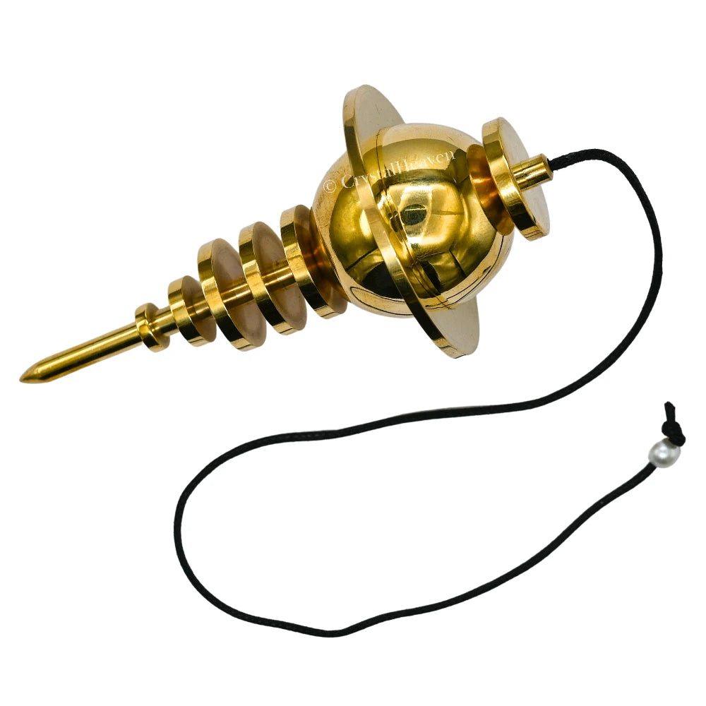 Metal Brass Pendulum - Chakra Stabilizer Large (MP112)