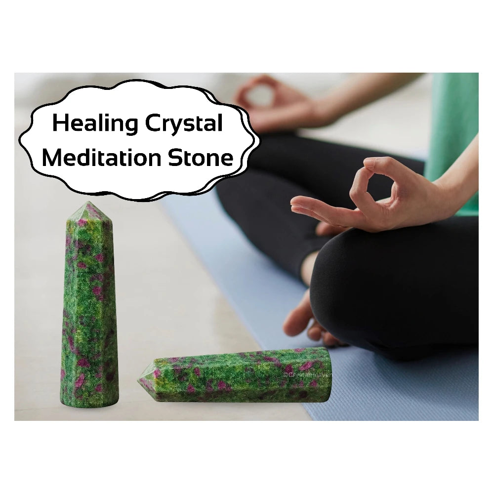 Ruby Fuchsite Crystal Tower (2" to 3" inch)