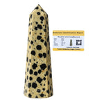 Large Dalmatian Jasper Tower