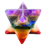 7 Chakra Crystal Merkaba (35-45 mm)
