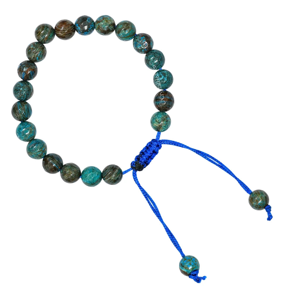 Chrysocolla Bracelet (Faceted-Adjustable)