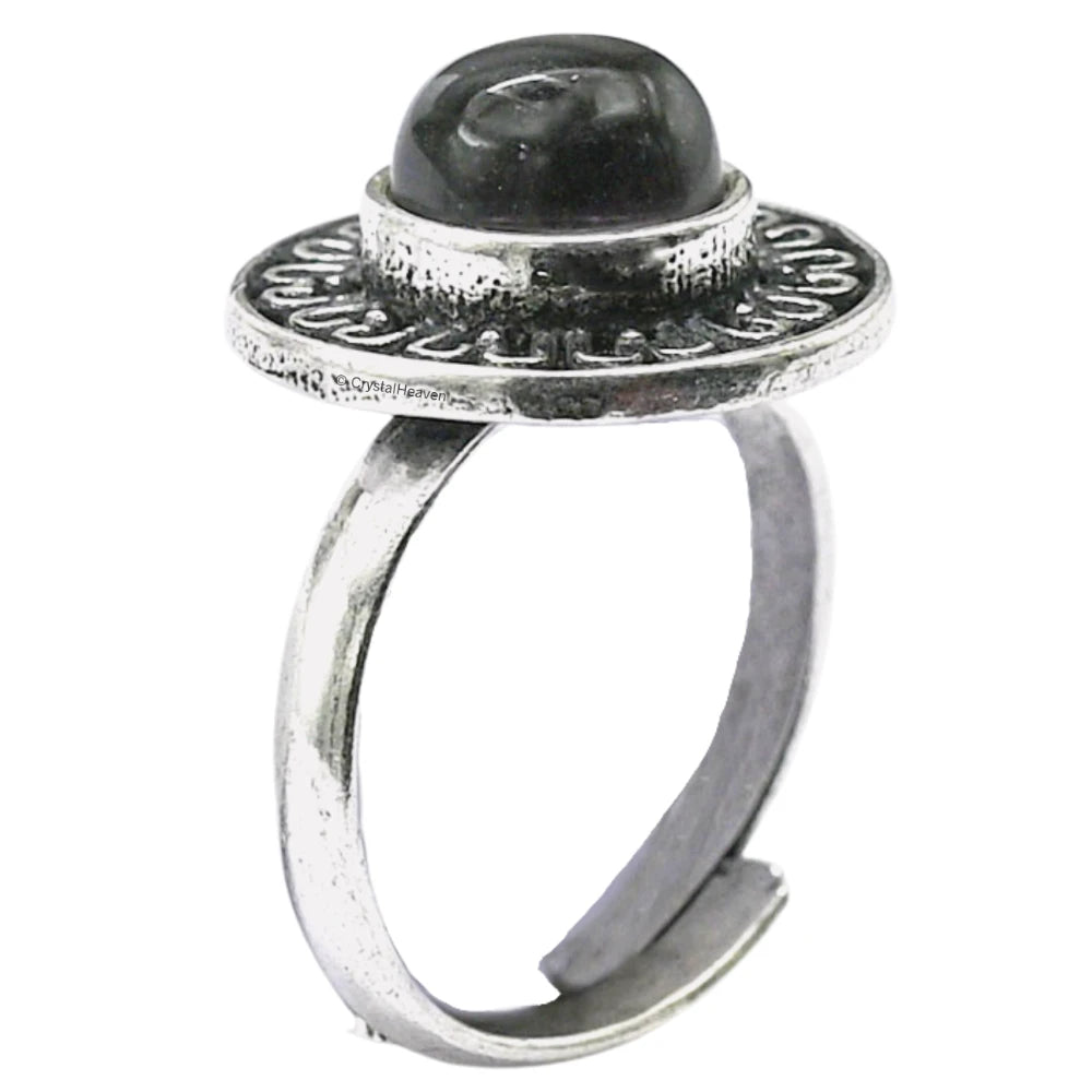 Amethyst Ring (Silver/Round)