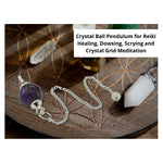 Amethyst Ball Pendulum