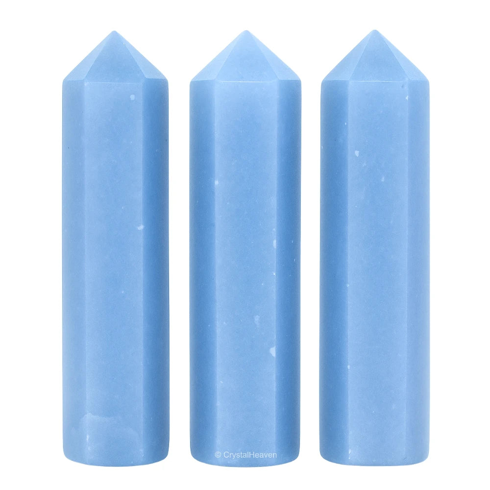 Angelite Pencil Points (Set of 10)