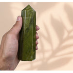 Large Vesuvianite Crystal Tower