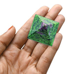 Ruby Zoisite Pyramid (1 Inch)
